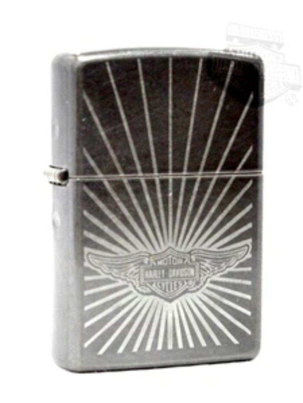 Harley Davidson Sun Ray Grey Dusk Zippo Lighter